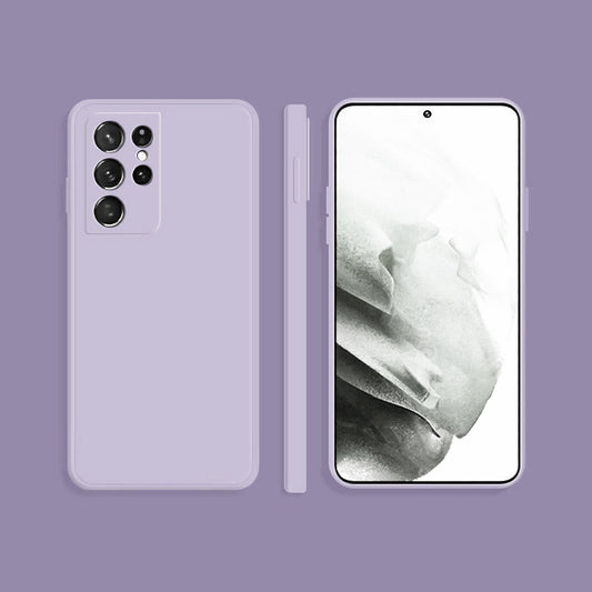 Matte Pastel Purple Soft Case (Galaxy S22 Ultra)