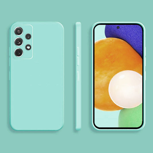 Matte Mint Blue Soft Case (Galaxy A52)
