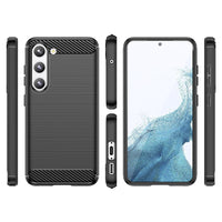 Red Brushed Metal Case (Galaxy S23)
