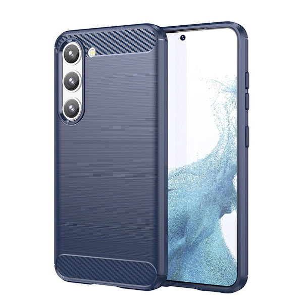 Navy Brushed Metal Case (Galaxy S23)