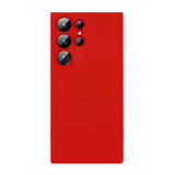 Matte Red Soft Case (Galaxy S24 Ultra)