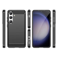 Black Brushed Metal Case (Galaxy S24+)