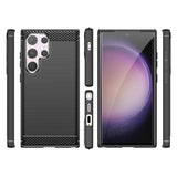 Black Brushed Metal Case (Galaxy S24 Ultra)