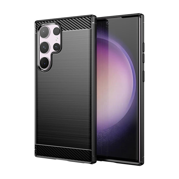 Black Brushed Metal Case (Galaxy S24 Ultra)