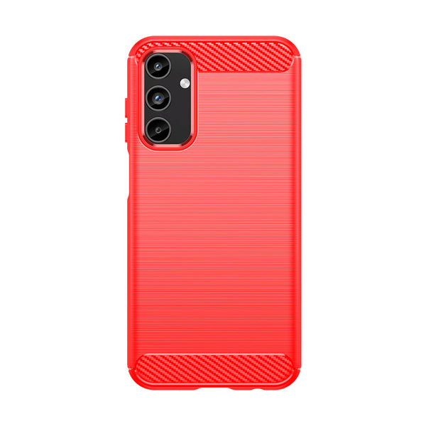 Red Brushed Metal Case (Galaxy A15)