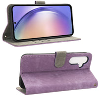 Purple Wallet Case (Galaxy S24 Plus)