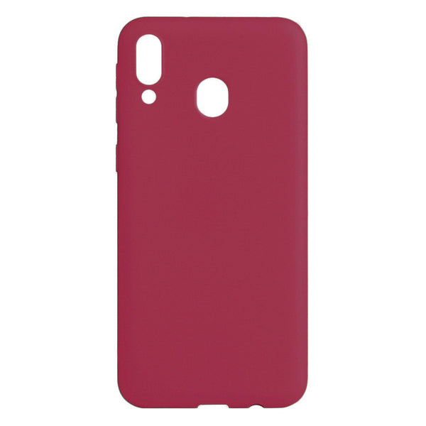 Matte Wine Soft Case (Galaxy A20)
