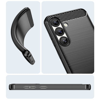 Navy Brushed Metal Case (Galaxy S25+)