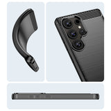 Navy Brushed Metal Case (Galaxy S25 Ultra)
