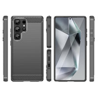 Navy Brushed Metal Case (Galaxy S25 Ultra)
