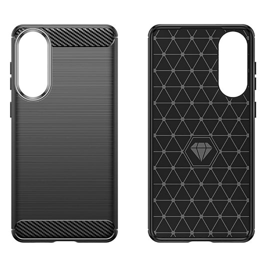 Black Brushed Metal Case (Galaxy S25 Edge)