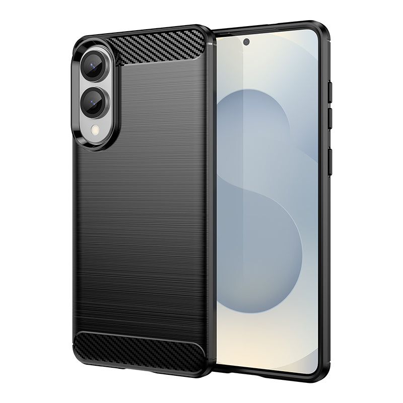 Black Brushed Metal Case (Galaxy S25 Edge)