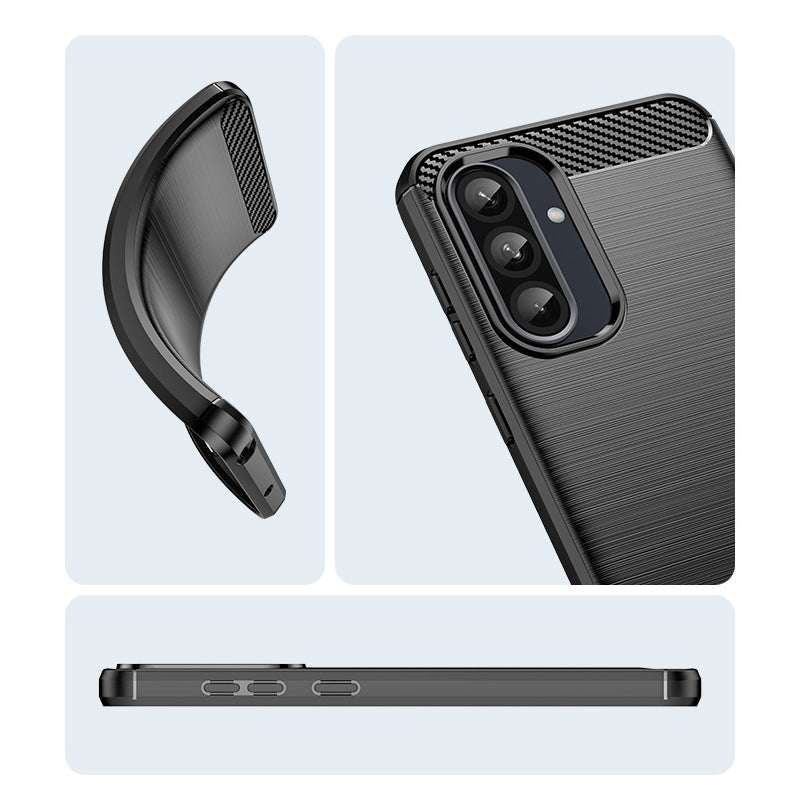 Black Brushed Metal Case (Galaxy A56)