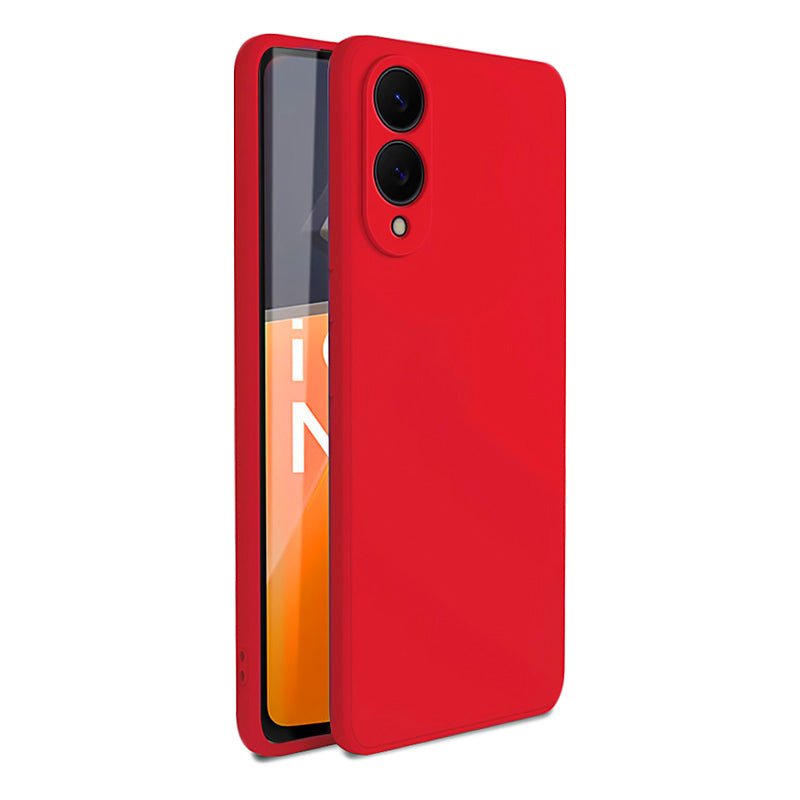 Matte Red Soft Case (Galaxy S25 Edge)