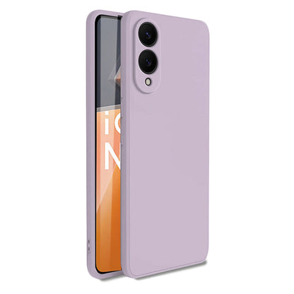 Matte Pastel Purple Soft Case (Galaxy S25 Edge)