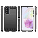 Black Brushed Metal Case (Galaxy A56)