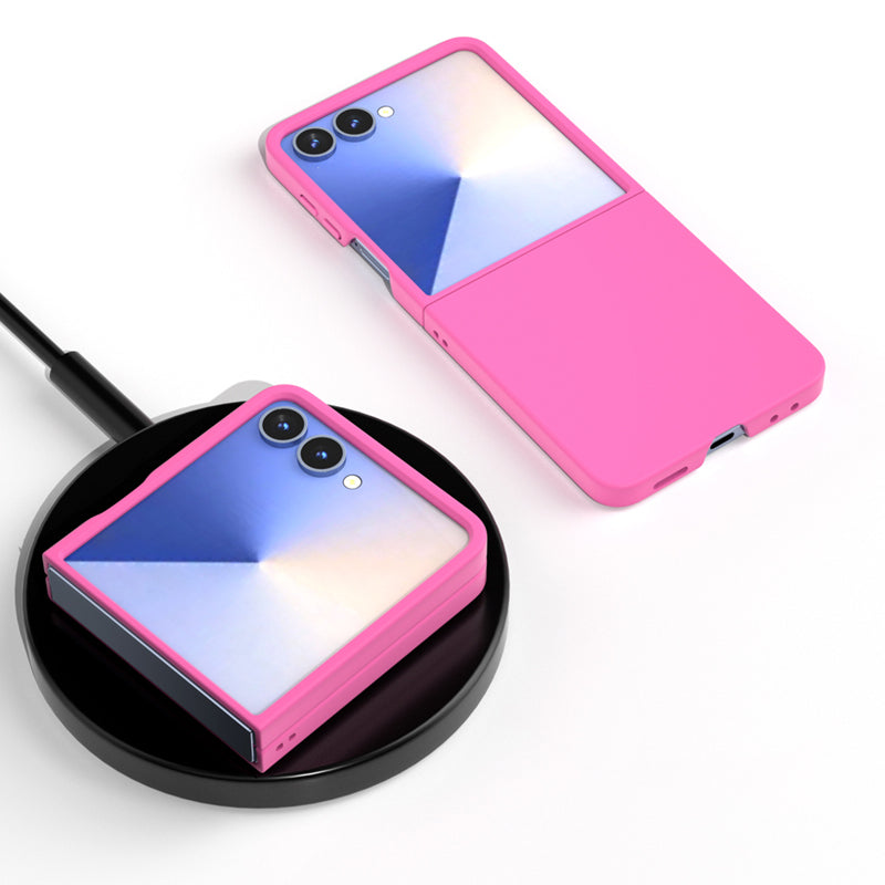 Matte Pink Hard Case (Galaxy Z Flip7)