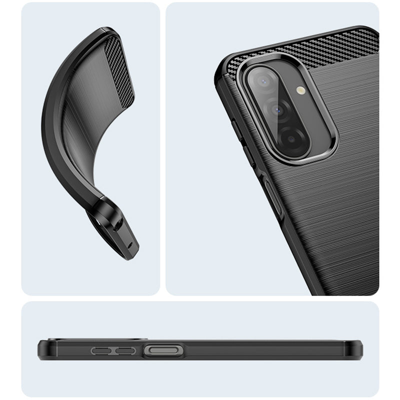 Black Brushed Metal Case (Galaxy A17)
