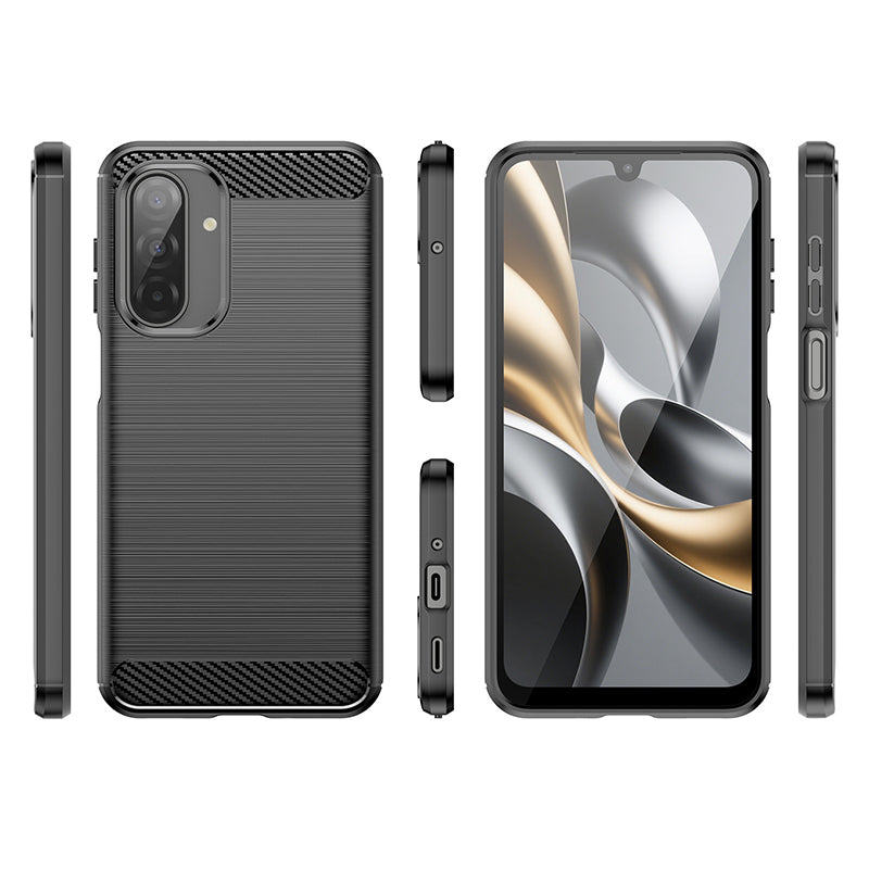 Black Brushed Metal Case (Galaxy A17)