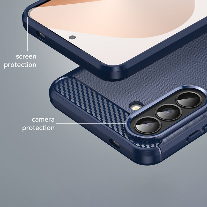 Black Brushed Metal Case (Galaxy A37)