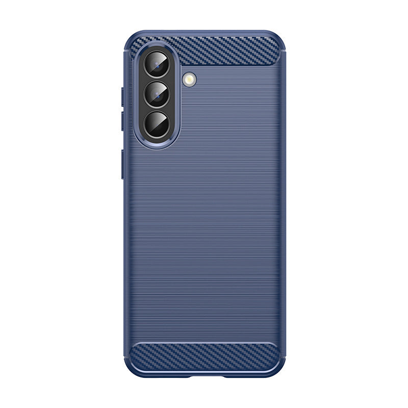 Navy Brushed Metal Case (Galaxy A57)