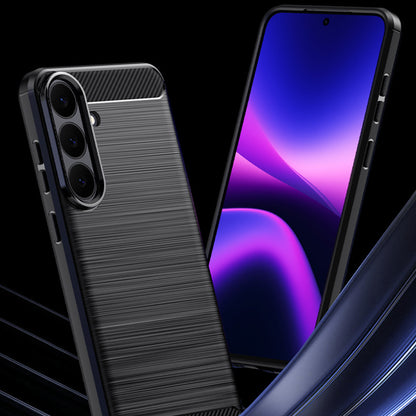 Black Brushed Metal Case (Galaxy S26 FE)