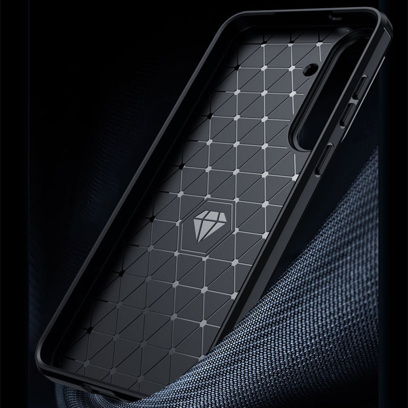 Black Brushed Metal Case (Galaxy S26 FE)
