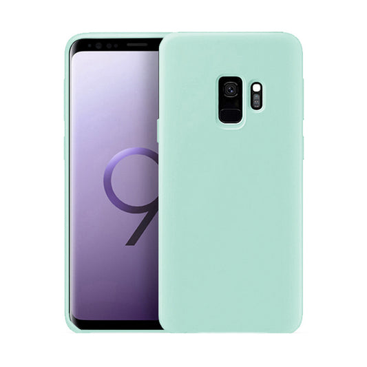 Matte Mint Blue Soft Case (Galaxy S9)