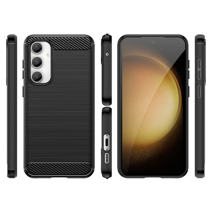 Black Brushed Metal Case (Galaxy S24 FE)