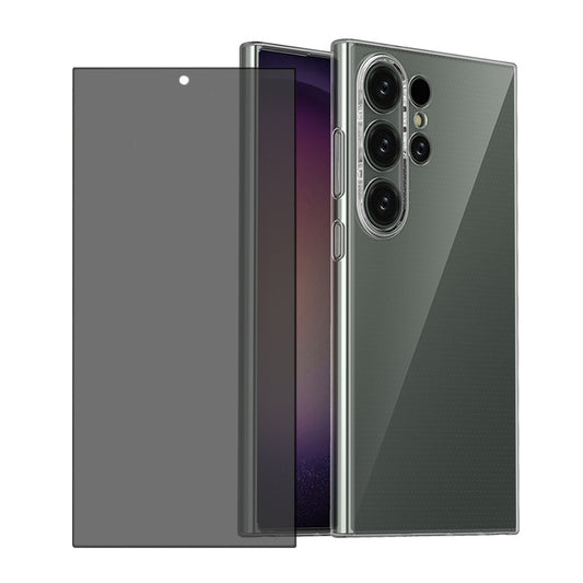 Clear Case with Privacy Screen Protector (Galaxy S24 Ultra)