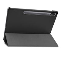 Navy Leather Folio Case (Galaxy Tab S9 / Tab S9 FE)