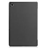 Black Leather Folio Case (Galaxy Tab A9+ 11-inch)