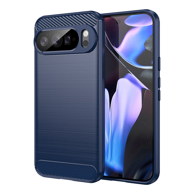 Navy Brushed Metal Case (Pixel 10 Pro XL)