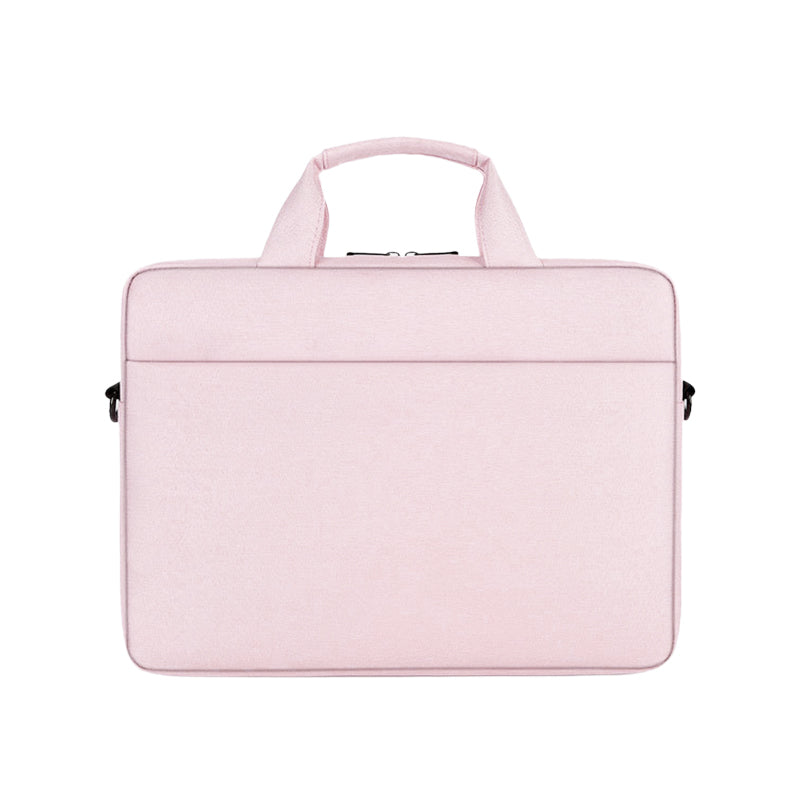 Pink Oxford Cloth Messenger Bag