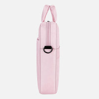 Pink Oxford Cloth Messenger Bag