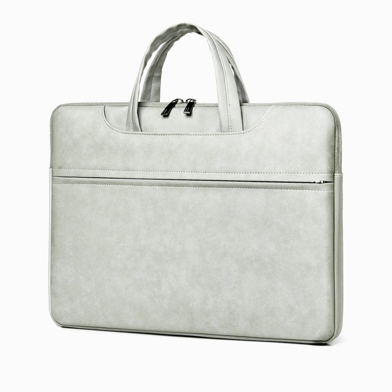 Mint Suede Messenger Bag