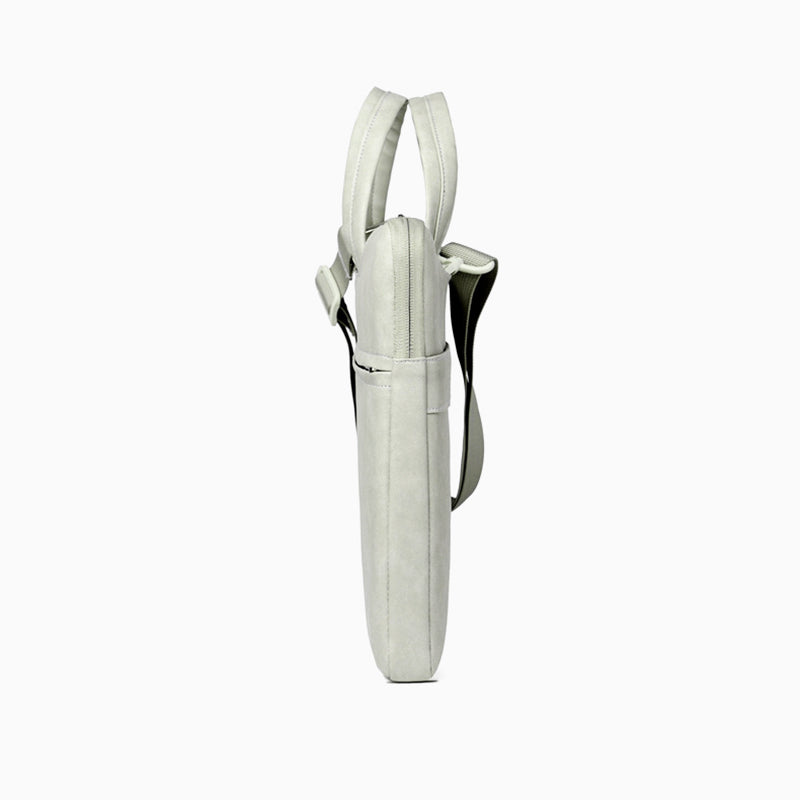 Mint Suede Messenger Bag