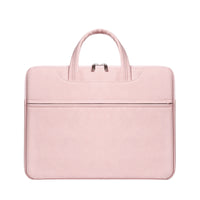 Pink Suede Messenger Bag