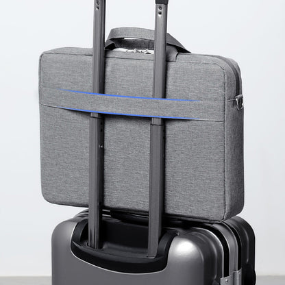 Grey Oxford Cloth Messenger Bag