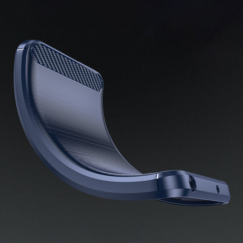 Navy Brushed Metal Case (Motorola Edge 2024)