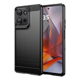 Black Brushed Metal Case (Motorola Moto G 2025)