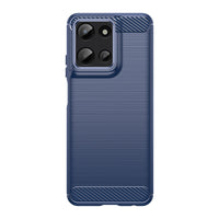 Navy Brushed Metal Case (Motorola Moto G 2025)