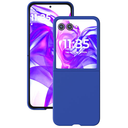 Matte Navy Hard Case (Motorola Razr 2024/2025)