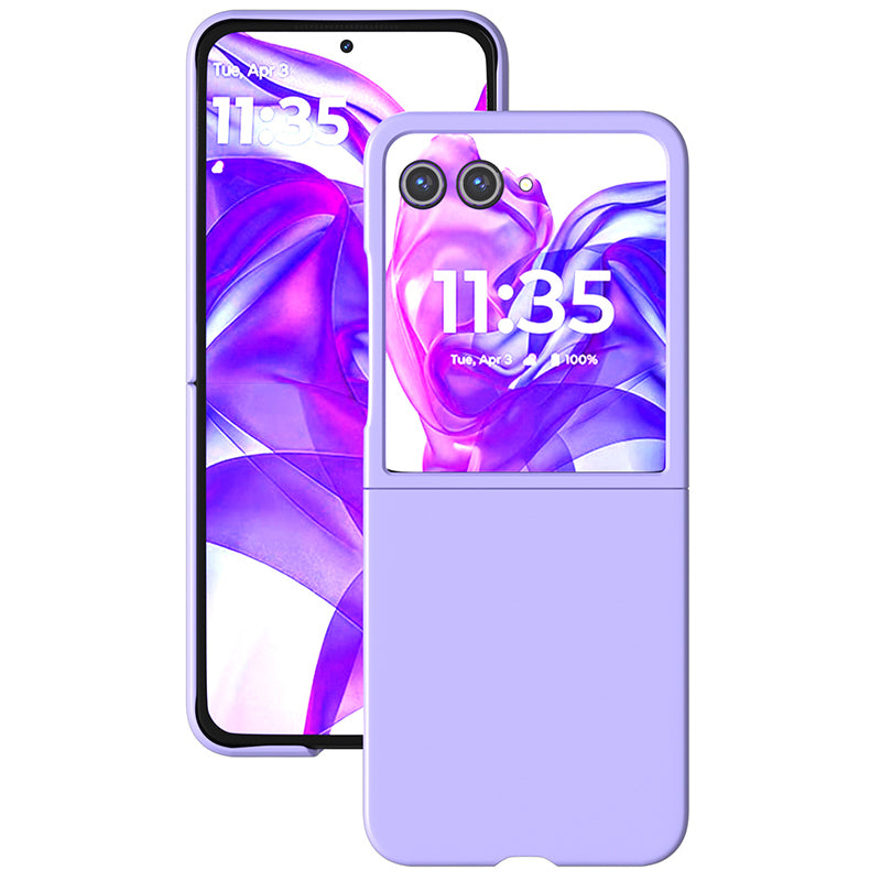 Matte Pastel Purple Hard Case (Motorola Razr 2024/2025)