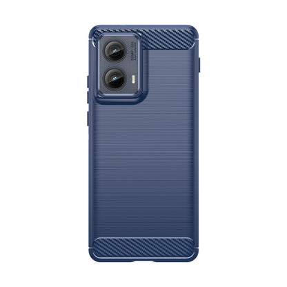 Navy Brushed Metal Case (Motorola Edge 2024)