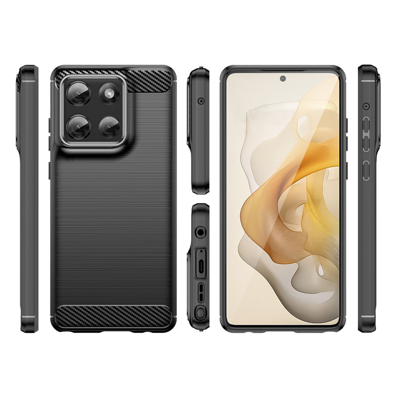 Navy Brushed Metal Case (Motorola Edge 2025)