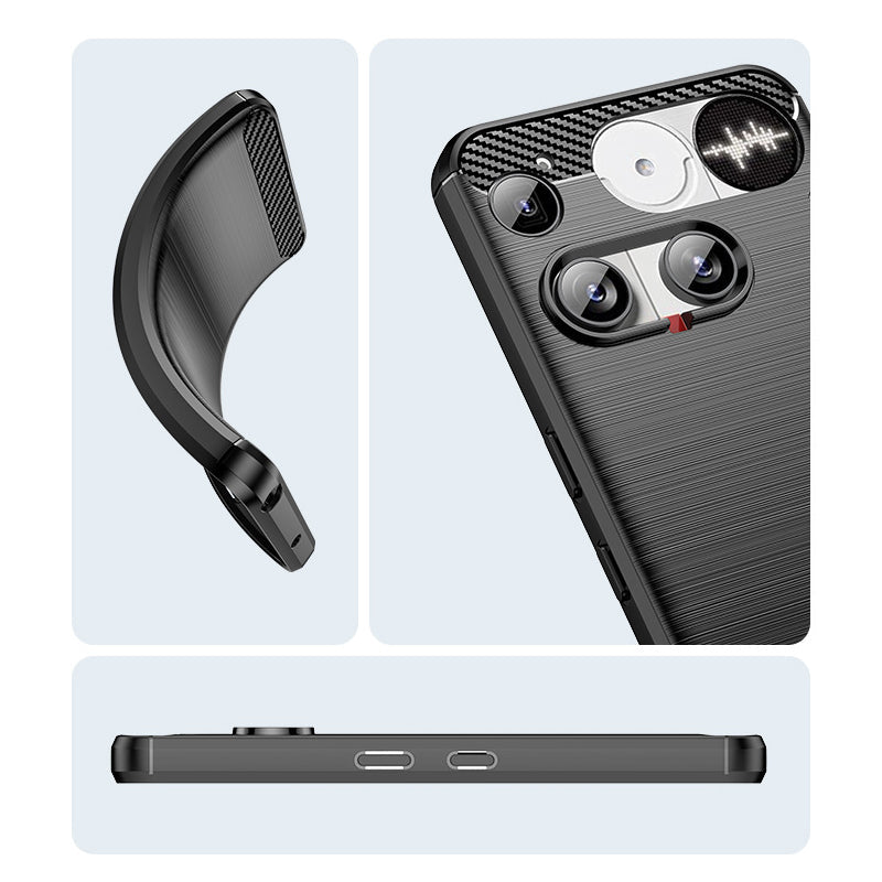 Black Brushed Metal Case (Nothing Phone 3)