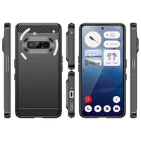 Black Brushed Metal Case (Nothing Phone 3a)