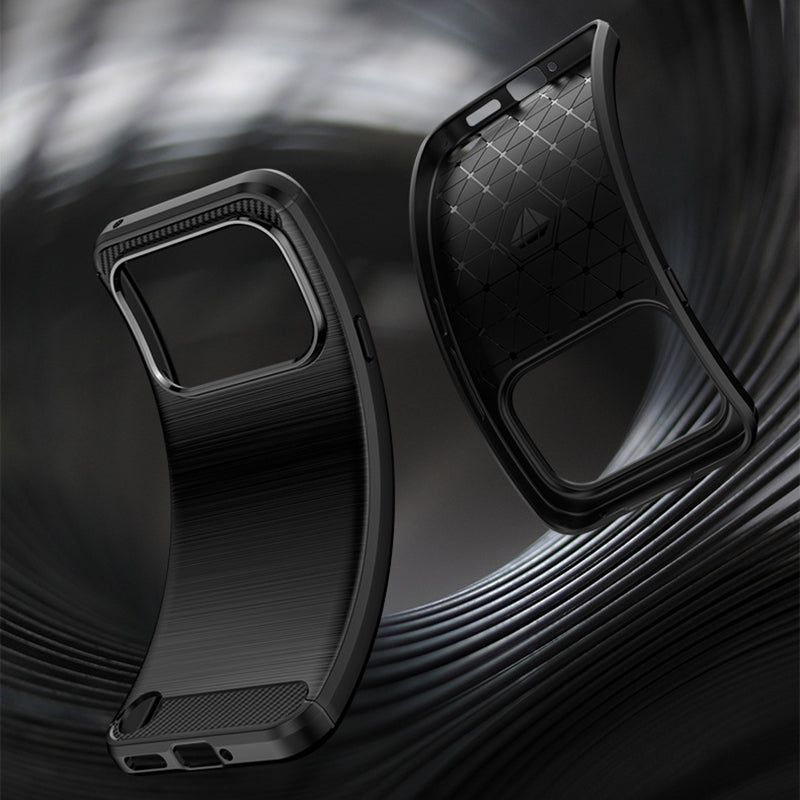 Black Brushed Metal Case (Nothing Phone 4a Pro)
