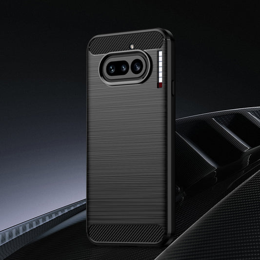 Black Brushed Metal Case (Nothing Phone 4a)